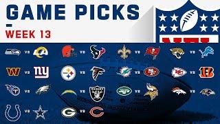 NFL Week 13 Game Picks