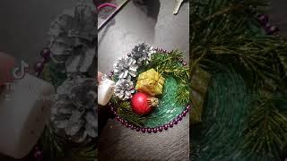 Новогодняя игрушка. Новогодний Веночек. Своими руками.