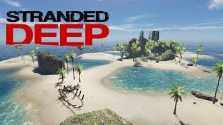 Большие острова ► Stranded Deep #4. Большой остров Fisherman's Horizon. Обзор мода!