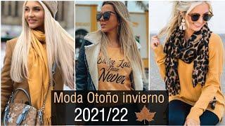TENDENCIAS DE MODA OTOÑO INVIERNO 2021- 2022 /OUTFITS DE OTOÑO INVIERNO MUJER/ TENDENCIAS
