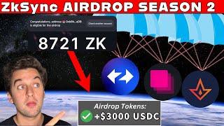 ZkSync AIRDROP Season 2 - Do This Now