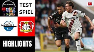 Leverkusen vs SC Paderborn - Freundschaftsspiel Highlights