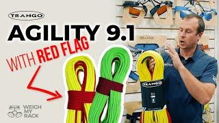 Trango Agility 9.1 Red Flag climbing rope