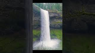 Waterfall in the forest #aerialexploration #beach #beautyofnature #coastalbeauty #droneview #peace