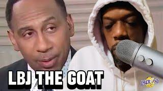 Stephen A Smith Names Lebron The GOAT