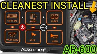 AUXBEAM AR-600 RGB Switch Panel Install