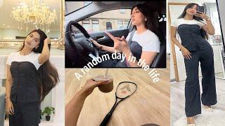 A RANDOM DAY IN MY LIFE | VLOG | Drive + playing squash | HUMNA NAEEM