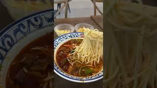 Lanzhou beef noodle place opened at the Dubai Hills Mall food court  #dubaihillsmall #yum #yummy