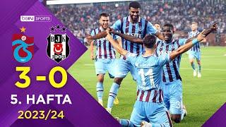 Trabzonspor (3-0) Beşiktaş | 5. Hafta - Trendyol Süper Lig 2023/2024