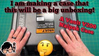 Unboxing… I’m making a case that this is big… the Pelican Vault V200 with Nalpak foam for 40 knives!