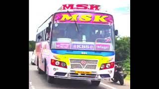 MSK BUS | KBS | THANJAVUR | ARIYALUR | DELTA BUS KING | TAMIL BUS WHATSAPP STATUS  #SUBSCRIBE #MSK