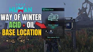 Once Human Way of Winter - Best Location to Farm Acid & Oil Together