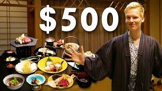 $50 Vs. $500 Ryokan Hotel in Hakone, Japan | Kaiseki Dinner & Onsen Experience