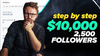 How To Make $10,000 With Instagram Without Money [Practical Example]