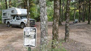 Big Shoals Creek - Mt Magazine WMA - Ozark National Forest - FREE Dispersed Camping Arkansas