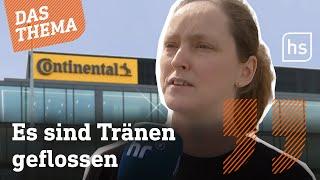 Continental: Belegschaft geht auf die Straße | hessenschau DAS THEMA