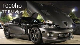 RSI TT 1000hp Viper vs GS Procharged Vette (HD)