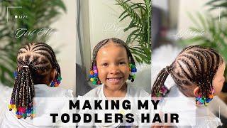 How to make your toddlers hair || Toddler hairstyles you cannot resist