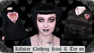 KILLSTAR HAUL & TRY ON | Powerpuff Girls Collab | Gothic Alternative Clothing | Knitwear & Dress