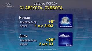 Погода в Якутске на выходные