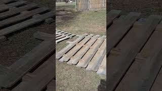 Building The Round Pen For The Horses! #alphaacres #homesteading #farming #arabianhorses  #country