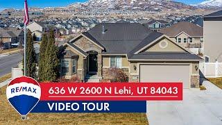 636 W 2600 N Lehi, UT 84043 | Video Tour | Utah Homes for Sale