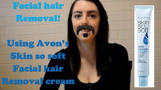 Avon's facial hair removal cream