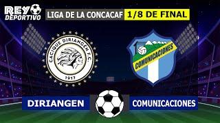 DIRIANGEN ELIMINA CON UN GLOBAL (2 - 1) AL COMUNICACIONES LIGA CONCACAF | NARRACION REY DEPORTIVO