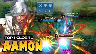 Aamon Best Build 2024 [ Aamon Top 1 Global Gameplay ] Mobile Legends