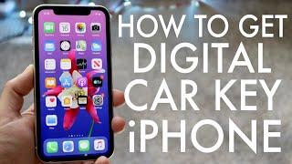 How To Use Digital Car Keys For Your iPhone!