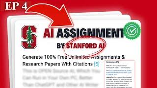 Unlimited FREE Assignment/ Research Paper AI