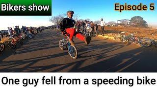 Bikers show Ep. 5, Thema,Springs,Tsakane event,we found the king of sound in SA, (part1) Tragic fall