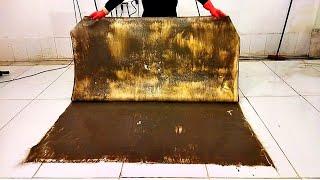 You will love this rug - Cleaning a dirty kids carpet ASMR