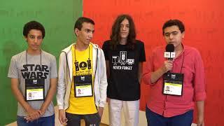 IOI 2019: Team interview - Egypt