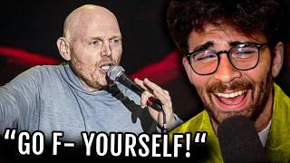 Bill Burr GOES OFF On Conservative Heckler | Hasanabi reacts