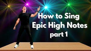 Ep 50 - How to Sing Epic High Notes  part 1 - Jeff Alani Stanfill