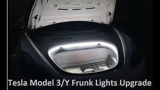 Tesla Model 3/Y Frunk / Bonnet LED Light Upgrade