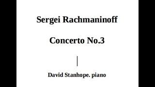 Rachmaninoff 3rd Concerto Stanhope