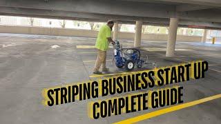 Parking Lot Striping Business Start Up (COMPLETE GUIDE)