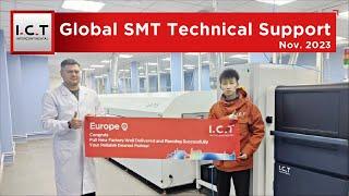 SMT Factory Tour | I.C.T Global SMT Support: Empowering European Clients with Plant Setup