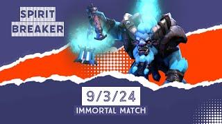 Spirit Breaker Off Lane Carry POV Full Match -Intense Dota 2 Battle [ Watch and Learn ]