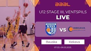 Bauska 2013 vs BK Ķekava 2013 | BBBL Boys U12