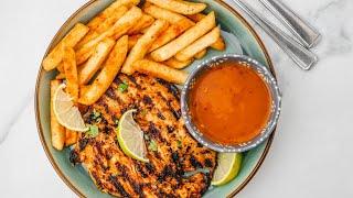 Peri Peri Chicken | Nandos butterfly chicken | How to make peri peri chicken