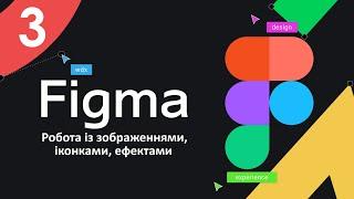 Вивчення Figma Урок 3  Робота із зображеннями, іконками, ефектами