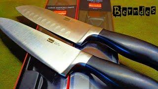 Кухонные  ножи Berndes. Overview of German kitchen and cooking knives.