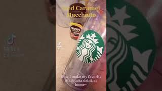 How an Ex-Starbucks barista, makes caramel macchiatos at home. *Super simple*