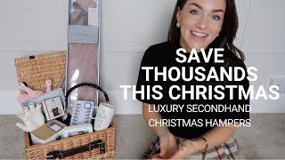 MAKE A CHARITY SHOP CHRISTMAS GIFTING HAMPER WITH ME | SAVE MONEY THIS CHRISTMAS | LUXURY FOR LESS