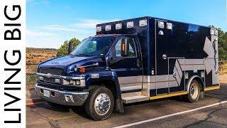 Life On The Road In An Ex-Ambulance Camper