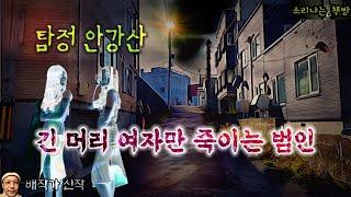 긴 머리 여자만 죽이는 범인_탐정 안강산 89화 (오디오북|자막) Detective 推理小説 すいりしょうせつ [공포 미스테리 극장] 소리나는 책방 창작 스토리