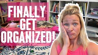 5 things I did to FINALLY get organized!